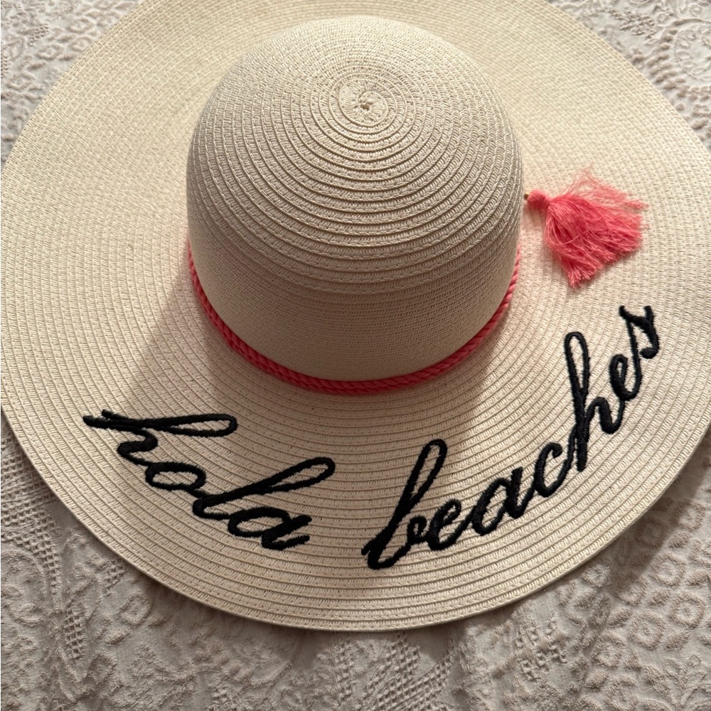 Beach Hat- “Hola Beaches” - Picture 2 of 2